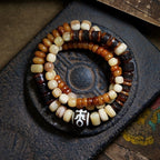 The Bone Totem – Multi‑Treasure Himalayan Mala