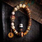 The Bone Totem – Multi‑Treasure Himalayan Mala