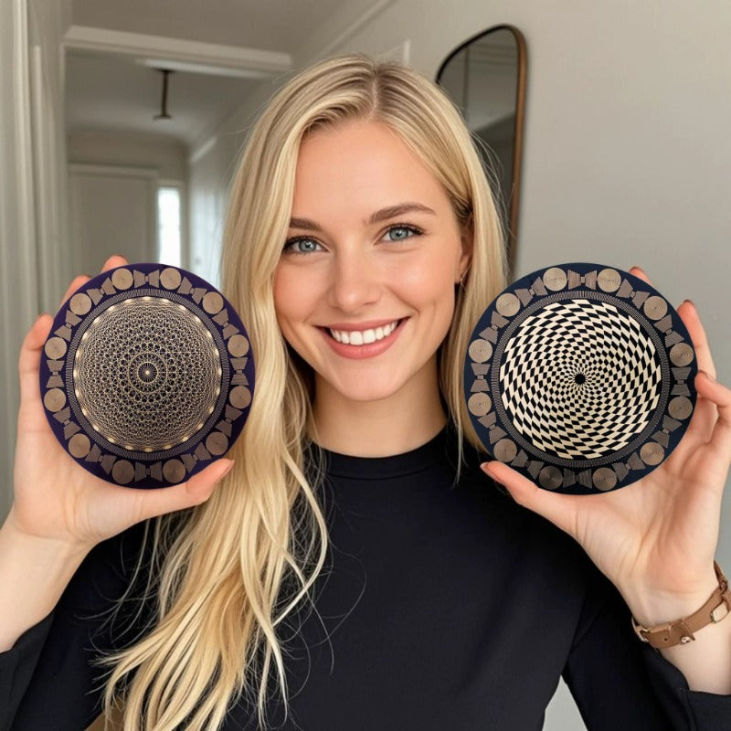 Cosmic Energy Decoder | MWO Multi-Frequency Wave Oscillator Energy Disk - Specifically designed for high-dimensional meditation and crystal purification