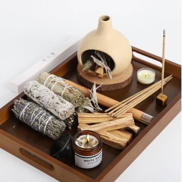 Mountain Hearth Sanctuary – Natural Smudge & Purification Set
