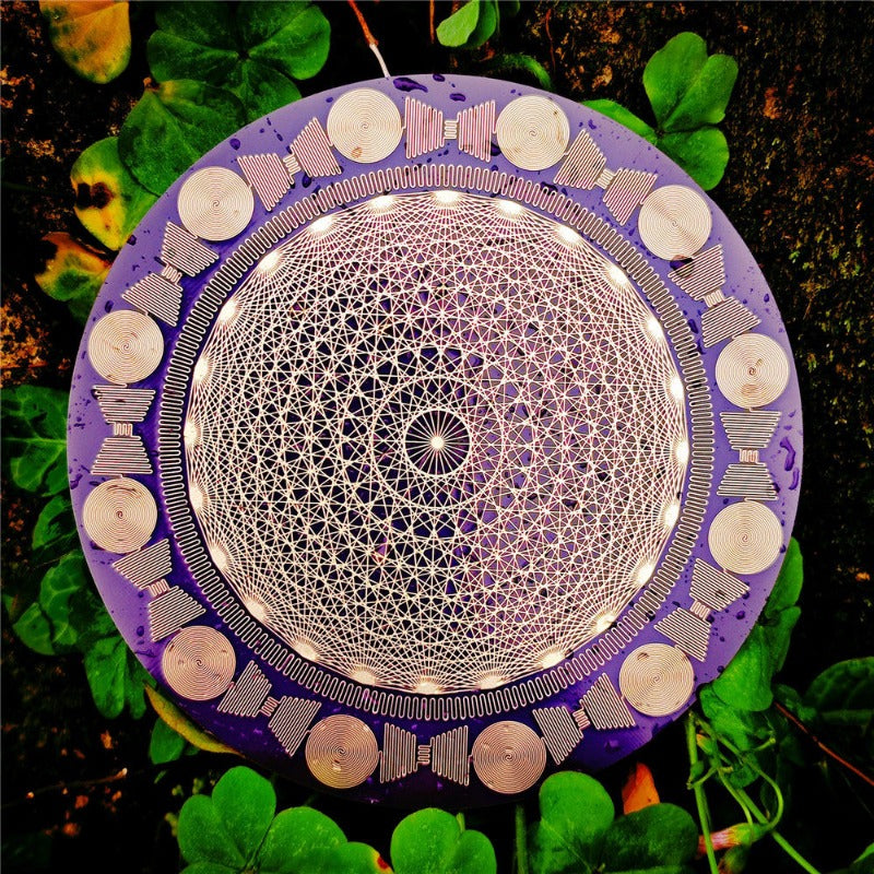 Cosmic Energy Decoder | MWO Multi-Frequency Wave Oscillator Energy Disk - Specifically designed for high-dimensional meditation and crystal purification