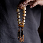 The Primal Bone Mala – Single‑Circle Yak Bone Bracelet