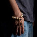 The Primal Bone Mala – Single‑Circle Yak Bone Bracelet