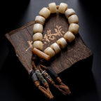 The Primal Bone Mala – Single‑Circle Yak Bone Bracelet