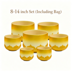 Celestial Gilding | 24K Gold-Infused 432Hz Wealth & Abundance Singing Bowl Set (Elite Edition)