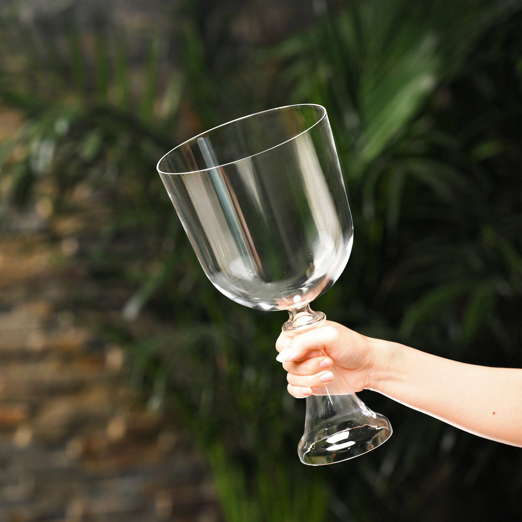 The Chromatic Chalice – Portable Rainbow Crystal Singing Bowl