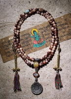 The Nomad's Bone – 108‑Bead Camel Bone Mala