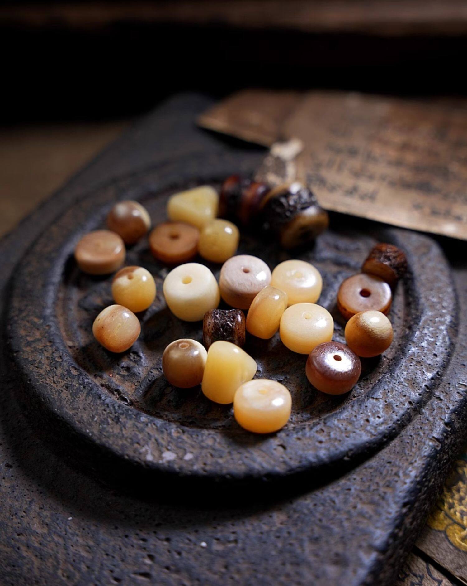 The Bone Totem – Multi‑Treasure Himalayan Mala
