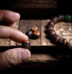 The Ancient Bone Mala – Aged Yak Bone Ritual Bracelet