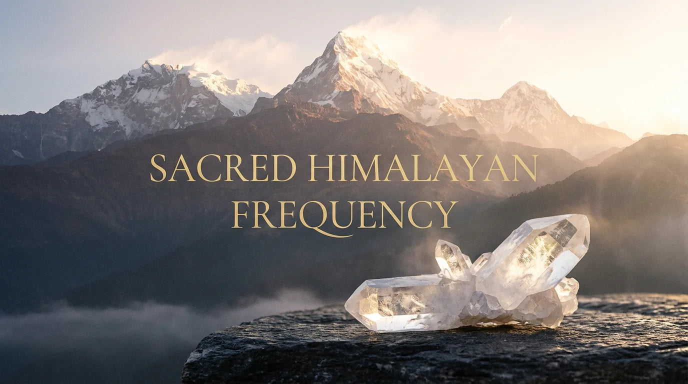 Himalayan Clear Quartz Mala Bracelet - Pure Light