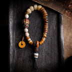The Bone Totem – Multi‑Treasure Himalayan Mala