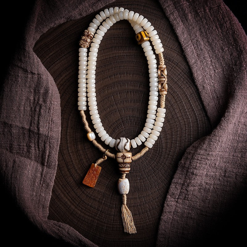 The Origin Mala | 108 Sacred Himalayan Bodhi Seeds for Japa Meditation & Grounding