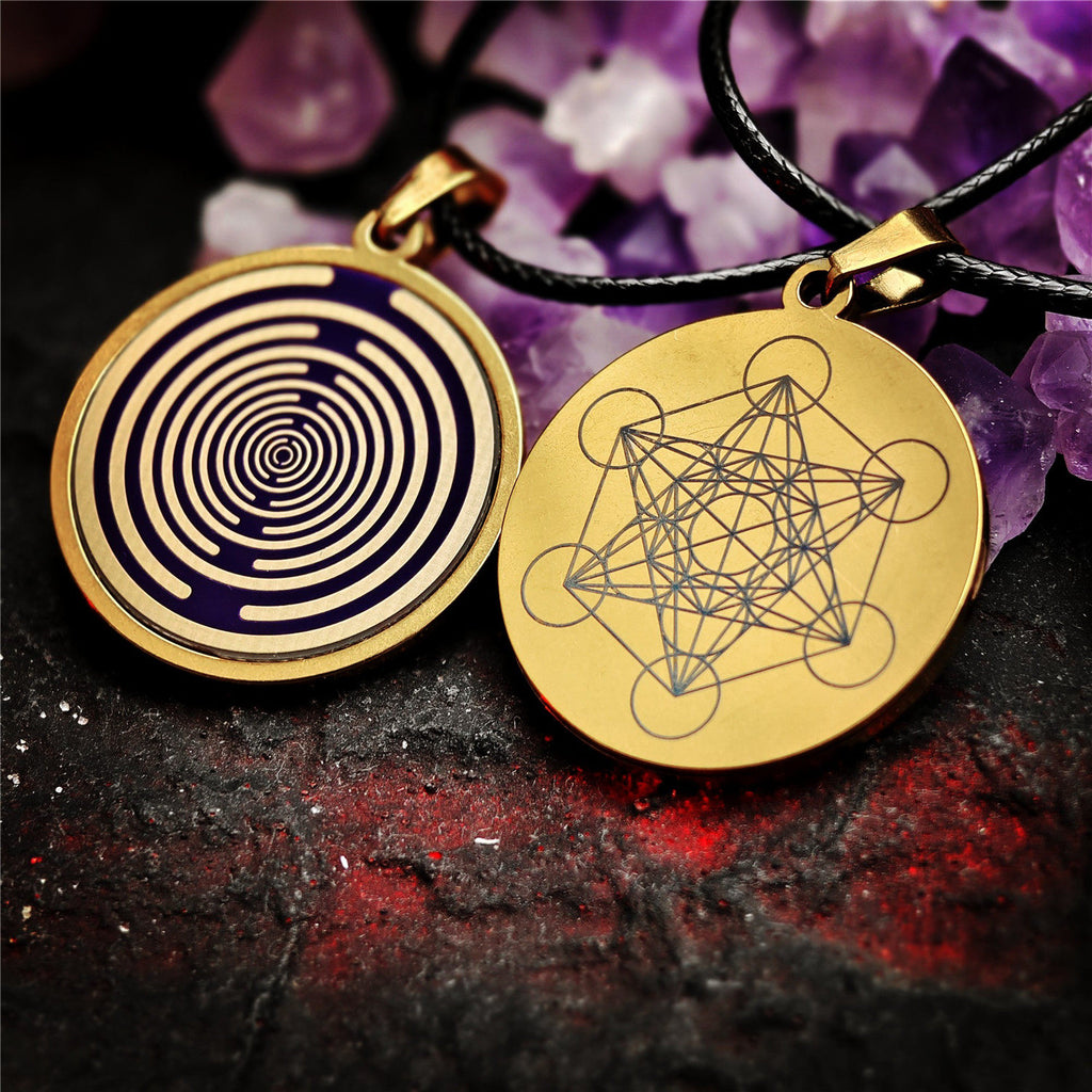 Divine Geometry Amulet MWO Energy Necklace