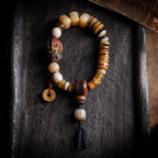 The Bone Totem – Multi‑Treasure Himalayan Mala
