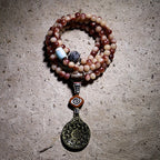 The Nomad's Bone – 108‑Bead Camel Bone Mala