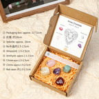 Twelve Constellation Natural Crystal Set
