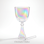 The Chromatic Chalice – Portable Rainbow Crystal Singing Bowl