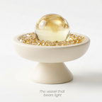 The Vessel of Light – Natural Citrine Abundance Sphere