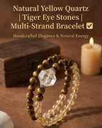 Wealth & Willpower Double-Layer Mala Bracelet