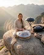 Genesis Resonance | Professional Nitrided Steel 432Hz Kurdish Handpan