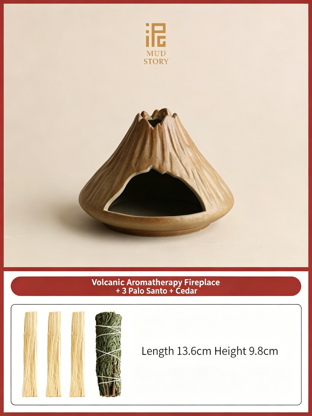 Sanctuary from the Core – Ceramic Smudge & Palo Santo Set