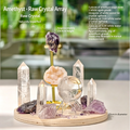 White crystal and purple crystal energy seven-star array