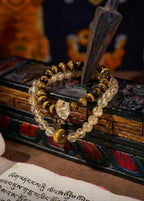Wealth & Willpower Double-Layer Mala Bracelet